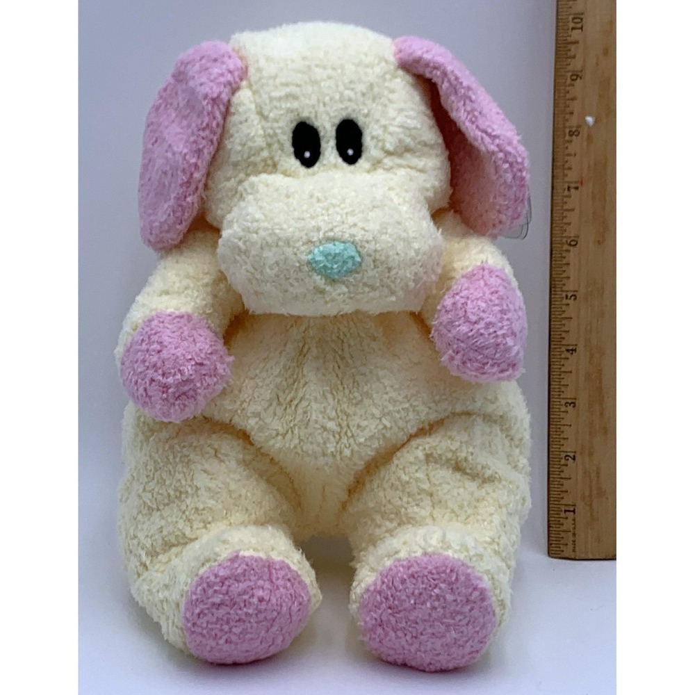 Vtg Ty Dogbaby NOS Cuddle Soft Child Rattle Toy 1st Plush NWT 1999 Video Sample - Picture 4 of 10